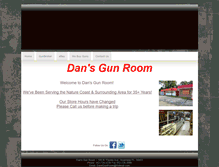 Tablet Screenshot of dansgunroom.com